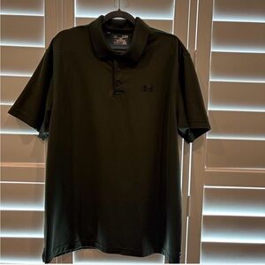 Under Armour Men's Dark Green Polo Shirt